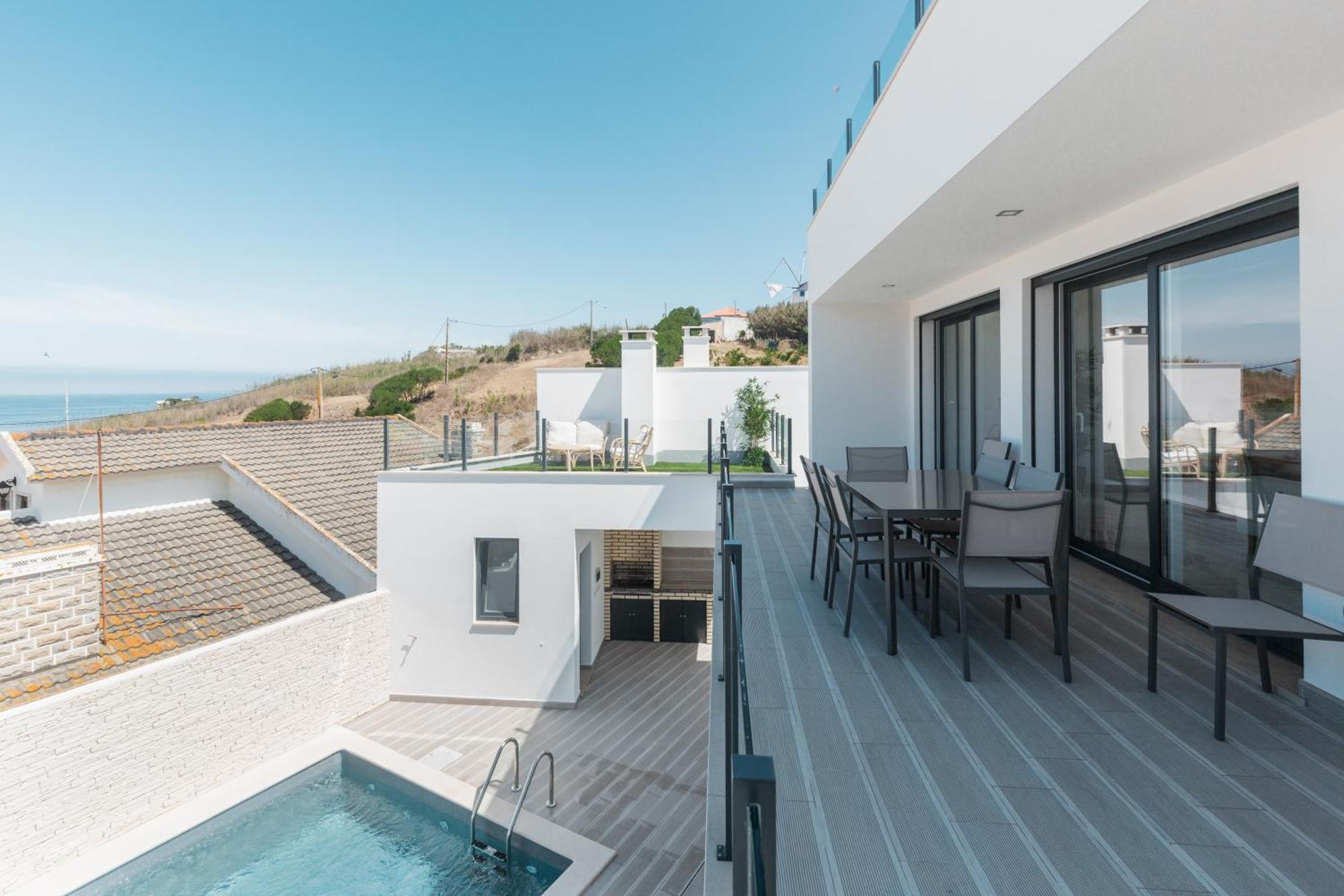 Beach Villa With Ocean View Lourinhã Eksteriør billede